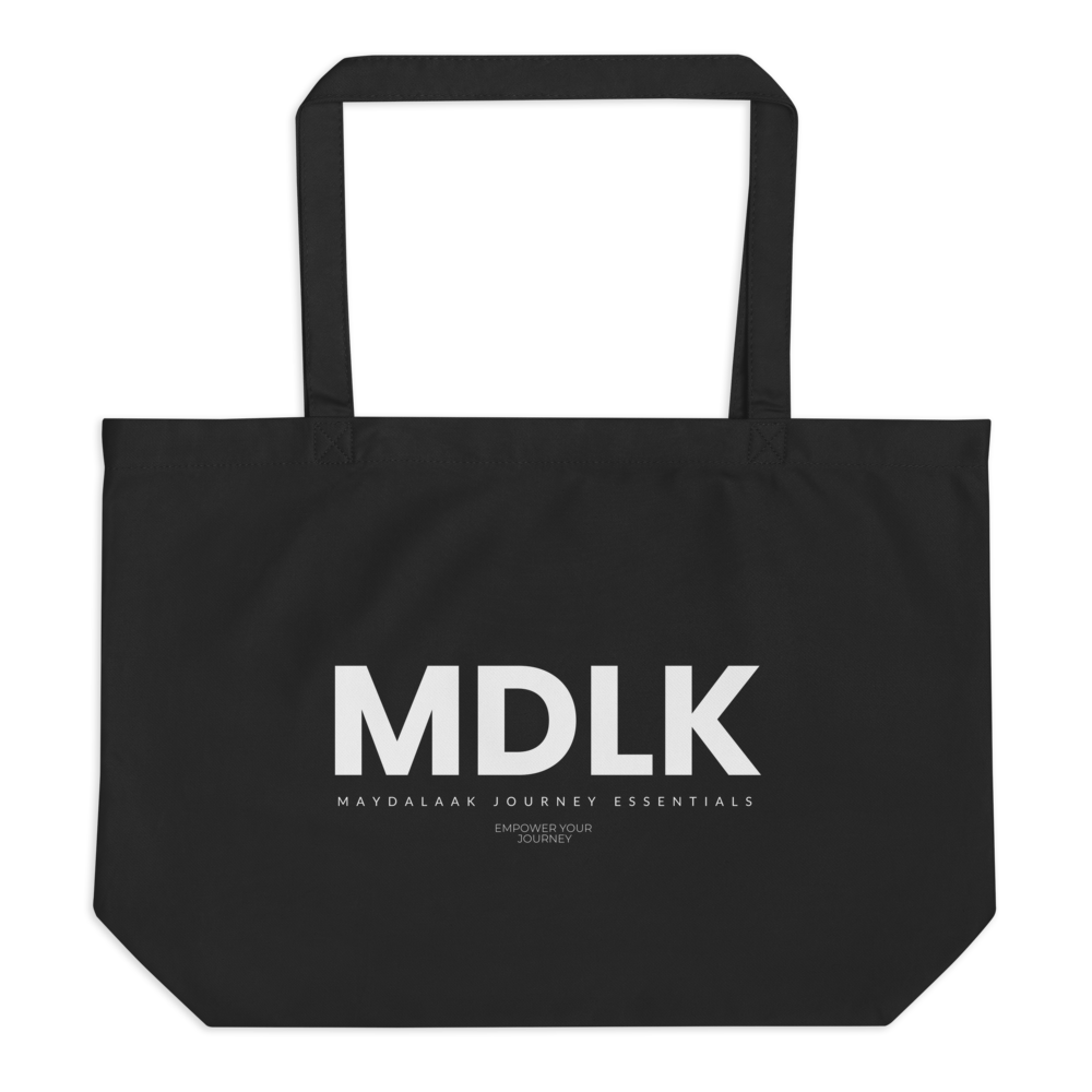 Large organic tote bag